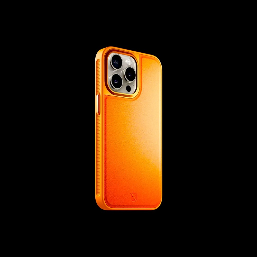 Gently used leather iPhone 15 Pro Max case